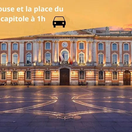 L'ecrin Carcassonnais- Parking Gratuit- Terrasse Lejlighed